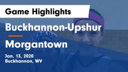 Buckhannon-Upshur  vs Morgantown  Game Highlights - Jan. 13, 2020