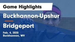 Buckhannon-Upshur  vs Bridgeport  Game Highlights - Feb. 4, 2020