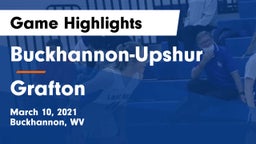 Buckhannon-Upshur  vs Grafton  Game Highlights - March 10, 2021