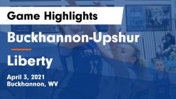Buckhannon-Upshur  vs Liberty Game Highlights - April 3, 2021