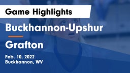 Buckhannon-Upshur  vs Grafton  Game Highlights - Feb. 10, 2022