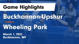 Buckhannon-Upshur  vs Wheeling Park Game Highlights - March 1, 2023