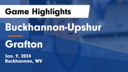 Buckhannon-Upshur  vs Grafton  Game Highlights - Jan. 9, 2024