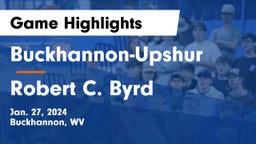 Buckhannon-Upshur  vs Robert C. Byrd  Game Highlights - Jan. 27, 2024