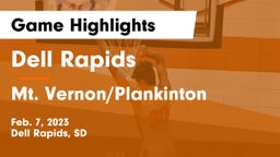 Dell Rapids  vs Mt. Vernon/Plankinton  Game Highlights - Feb. 7, 2023