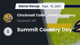 Recap: Cincinnati College Prep Academy  vs. Summit Country Day 2021