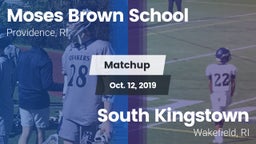 Matchup: Moses Brown School vs. South Kingstown  2019