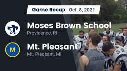 Recap: Moses Brown School vs. Mt. Pleasant  2021