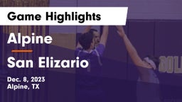 Alpine  vs San Elizario  Game Highlights - Dec. 8, 2023
