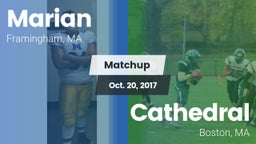 Matchup: Marian  vs. Cathedral  2017