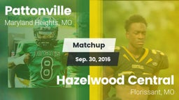 Matchup: Pattonville High vs. Hazelwood Central  2016