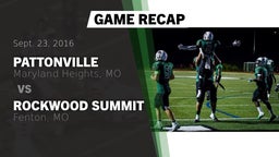 Recap: Pattonville  vs. Rockwood Summit  2016