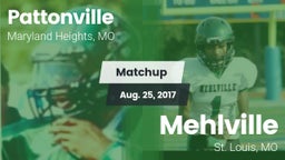 Matchup: Pattonville High vs. Mehlville  2017