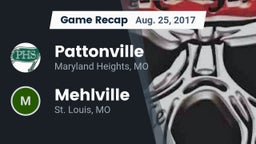 Recap: Pattonville  vs. Mehlville  2017