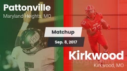 Matchup: Pattonville High vs. Kirkwood  2017