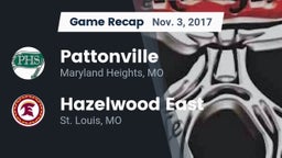 Recap: Pattonville  vs. Hazelwood East  2017