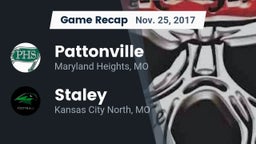 Recap: Pattonville  vs. Staley  2017