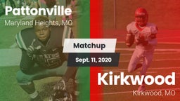 Matchup: Pattonville High vs. Kirkwood  2020