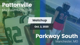 Matchup: Pattonville High vs. Parkway South  2020