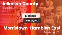 Matchup: Jefferson County vs. Morristown-Hamblen East  2017