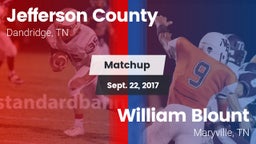 Matchup: Jefferson County vs. William Blount  2017
