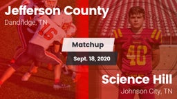 Matchup: Jefferson County vs. Science Hill  2020