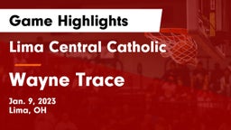 Lima Central Catholic  vs Wayne Trace  Game Highlights - Jan. 9, 2023