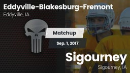 Matchup: Eddyville-Blakesburg vs. Sigourney  2017