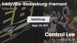 Matchup: Eddyville-Blakesburg vs. Central Lee  2017