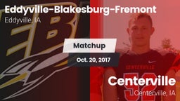Matchup: Eddyville-Blakesburg vs. Centerville  2017