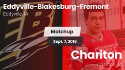 Matchup: Eddyville-Blakesburg vs. Chariton  2018