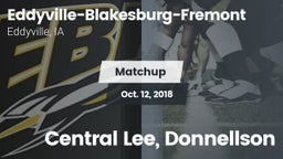 Matchup: Eddyville-Blakesburg vs. Central Lee, Donnellson 2018