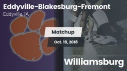 Matchup: Eddyville-Blakesburg vs. Williamsburg 2018