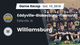 Recap: Eddyville-Blakesburg-Fremont vs. Williamsburg 2018