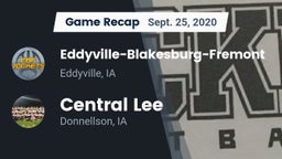 Recap: Eddyville-Blakesburg-Fremont vs. Central Lee  2020