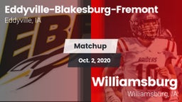 Matchup: Eddyville-Blakesburg vs. Williamsburg  2020