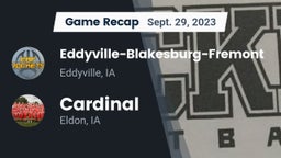 Recap: Eddyville-Blakesburg-Fremont vs. Cardinal  2023