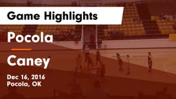 Pocola  vs Caney Game Highlights - Dec 16, 2016