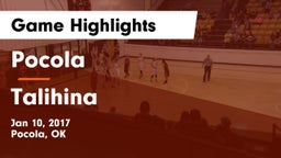 Pocola  vs Talihina  Game Highlights - Jan 10, 2017