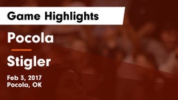 Pocola  vs Stigler Game Highlights - Feb 3, 2017