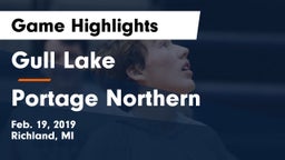 Gull Lake  vs Portage Northern  Game Highlights - Feb. 19, 2019