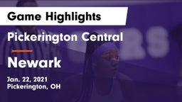 Pickerington Central  vs Newark  Game Highlights - Jan. 22, 2021