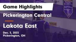 Pickerington Central  vs Lakota East  Game Highlights - Dec. 3, 2023