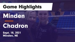 Minden  vs Chadron  Game Highlights - Sept. 18, 2021