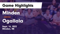 Minden  vs Ogallala  Game Highlights - Sept. 16, 2022