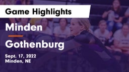 Minden  vs Gothenburg  Game Highlights - Sept. 17, 2022
