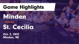 Minden  vs St. Cecilia  Game Highlights - Oct. 3, 2022