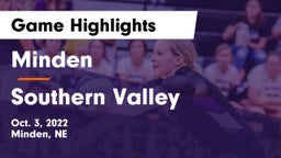 Minden  vs Southern Valley  Game Highlights - Oct. 3, 2022