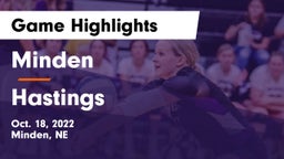 Minden  vs Hastings  Game Highlights - Oct. 18, 2022