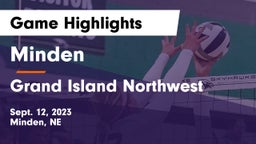 Minden  vs Grand Island Northwest  Game Highlights - Sept. 12, 2023